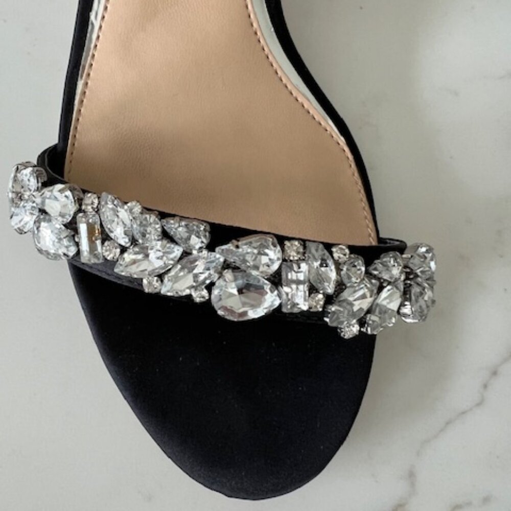Dash Ankle Strap Kitten Heel by Jewel Badgley Mischka - 9.5 - Picture 3 of 8